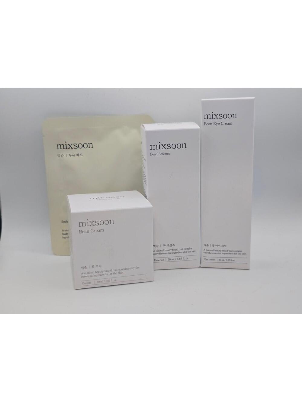 Mixsoon The Premium Skincare Brand For Korean Glass Skin 4pc set